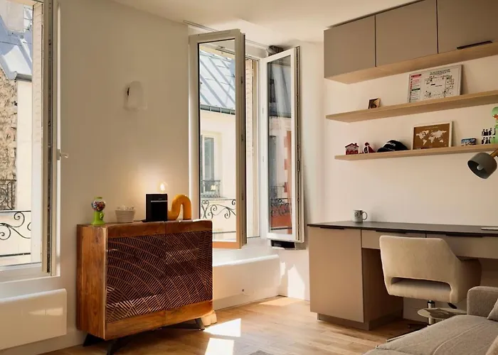 Studio Cosy Et Calme Paris 17 Batignolles
